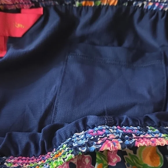 Disney Women's Navy and Multicolor Athletic Shorts - Picture 9 of 10